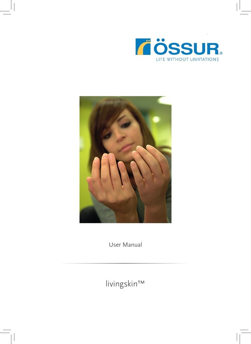 Ossur LIVINGSKIN User manual