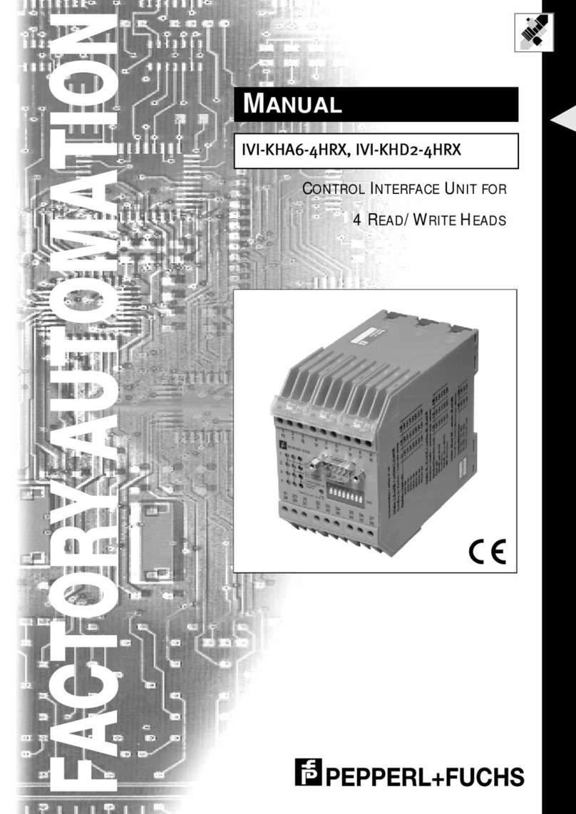 Pepperl+Fuchs IVI-KHA6-4HRX User manual