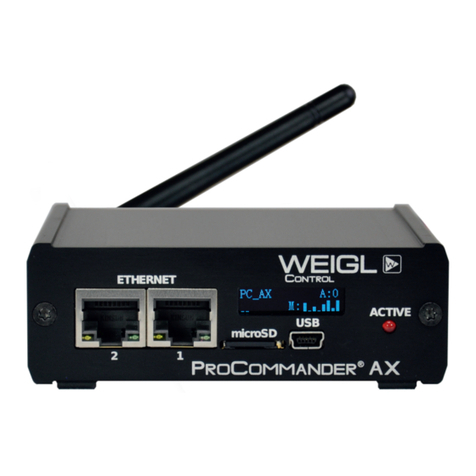 WEIGL Nanotec instruction manual