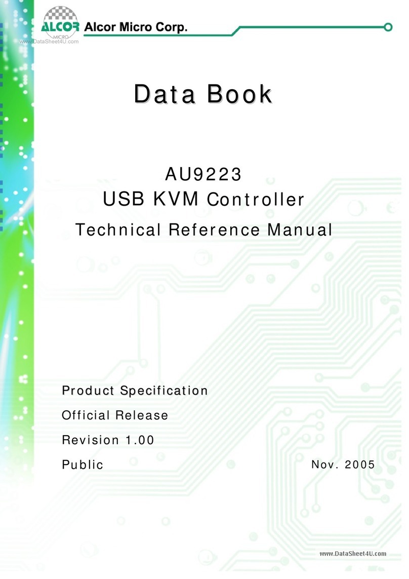 Alcor AU9223 Technical reference manual