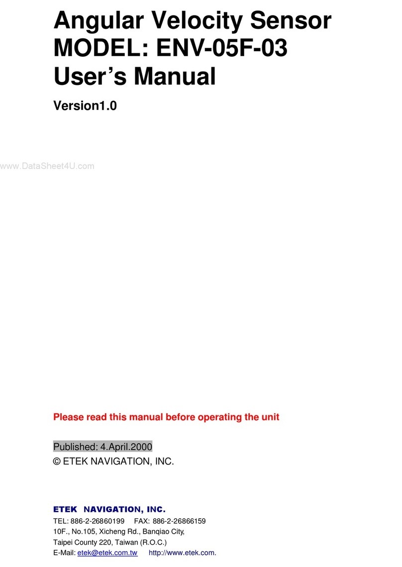 ETEK ENV-05F-03 user manual