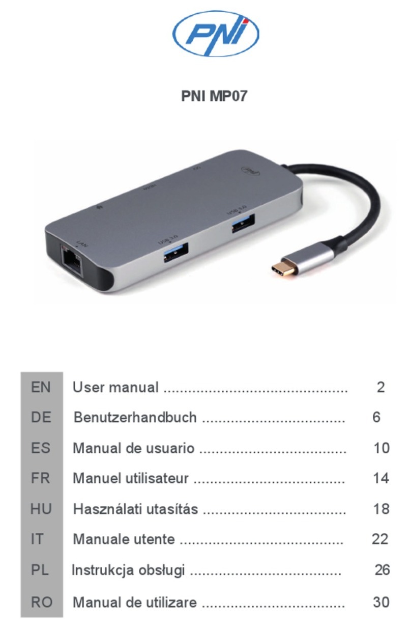 PNI MP07 User manual