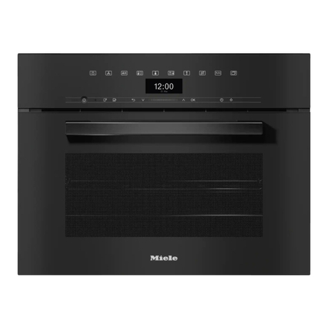 Miele DGC 7440 Operating and installation instructions