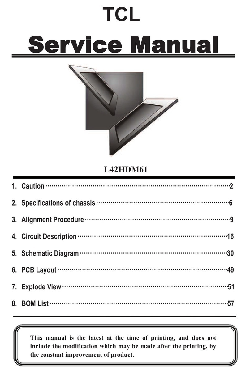TCL L42HDM61 User manual