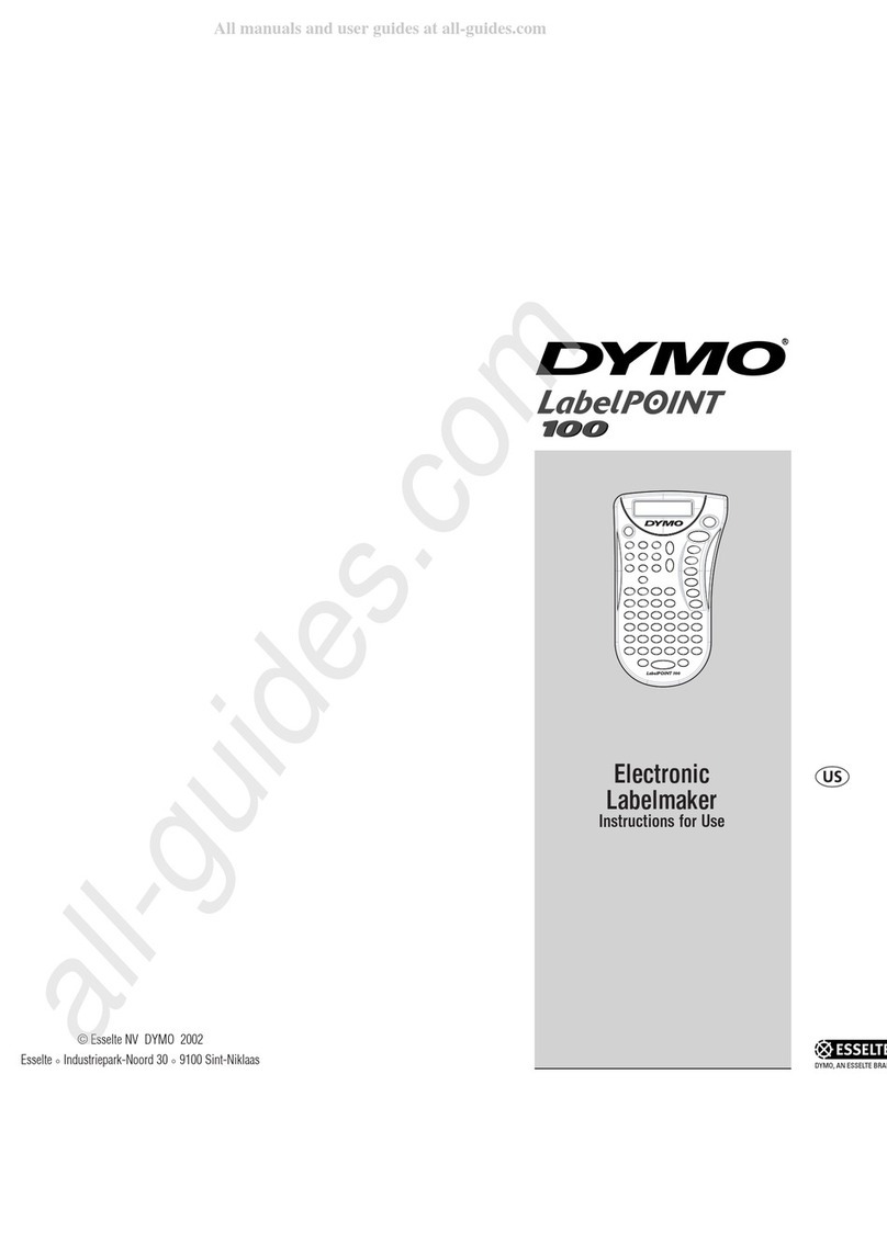Dymo LabelPOINT 100 User manual