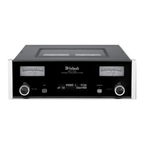 McIntosh MP1100 User manual