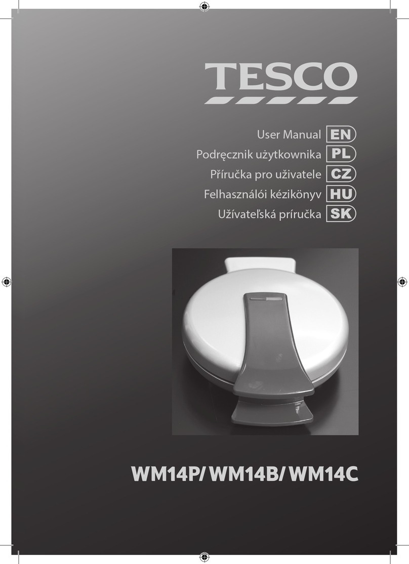 Tesco WM14P user manual
