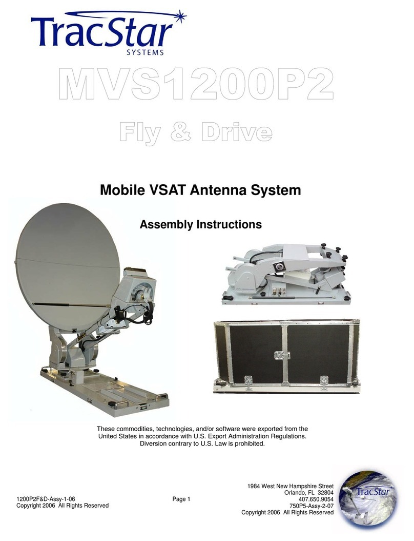 TracStar MVS1200P2 F&D User manual
