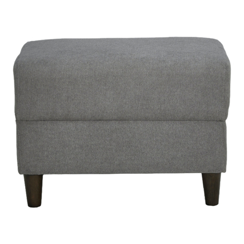 Home Styles Ottoman 2000-08-FB02 quick start guide Home Styles Ottoman 2000-08-FB02 quick start guide