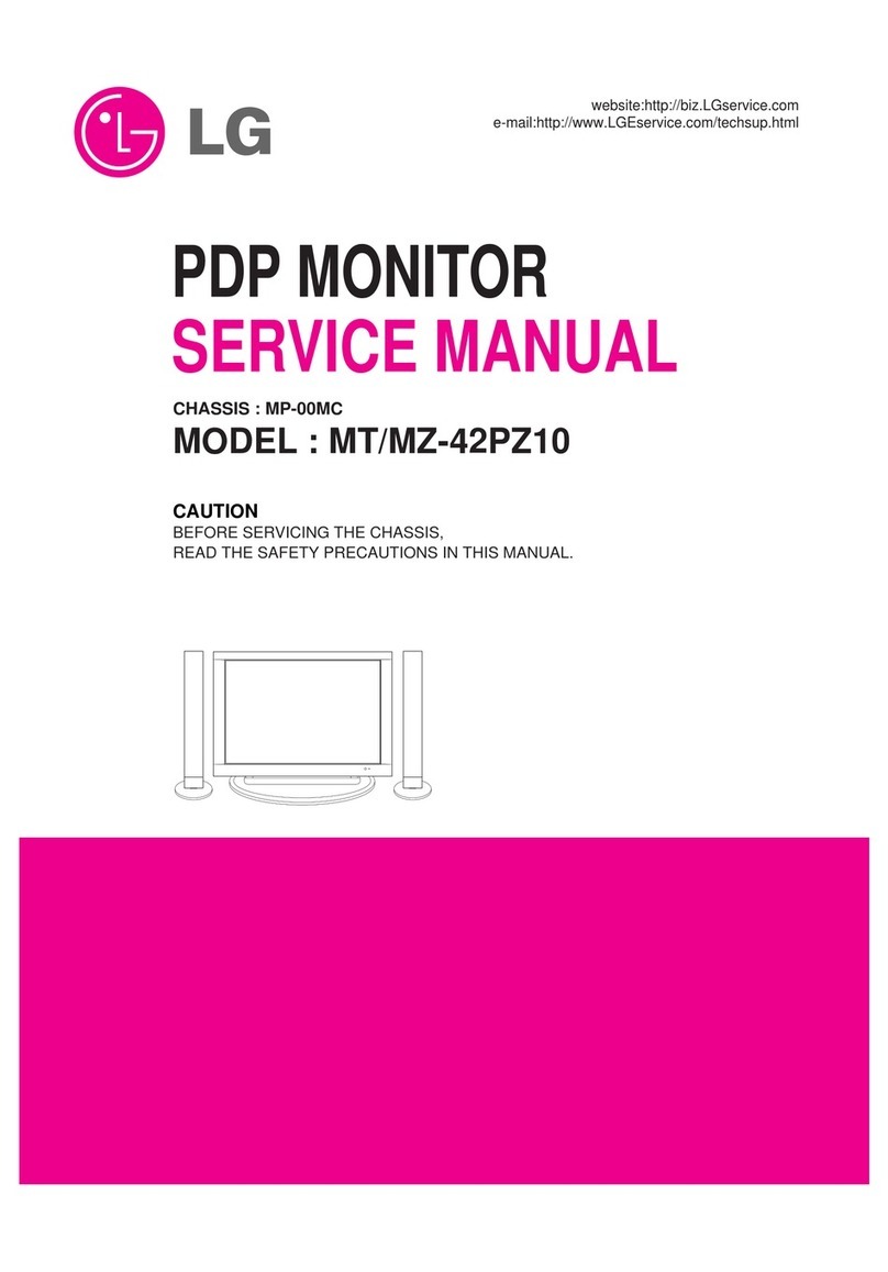 LG MT-42PZ10 User manual