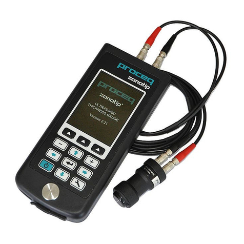 Proceq Zonotip User manual
