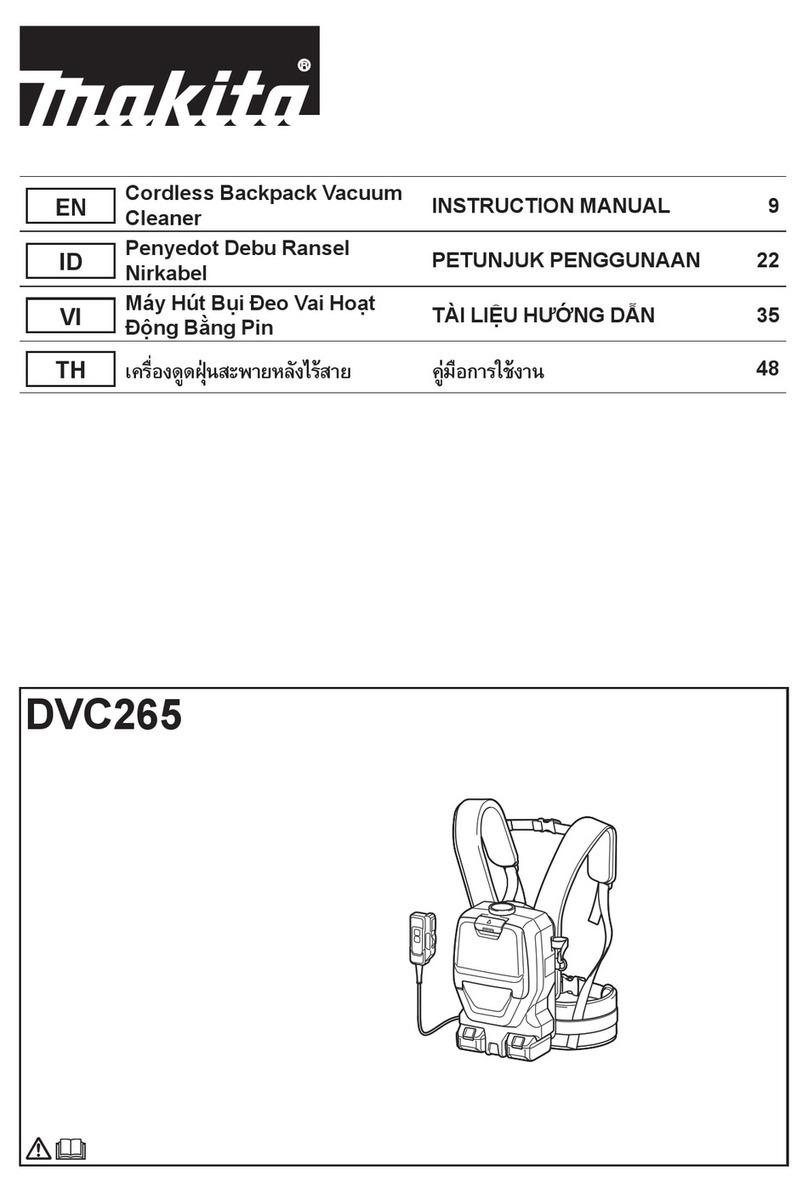 Makita DVC265 User manual