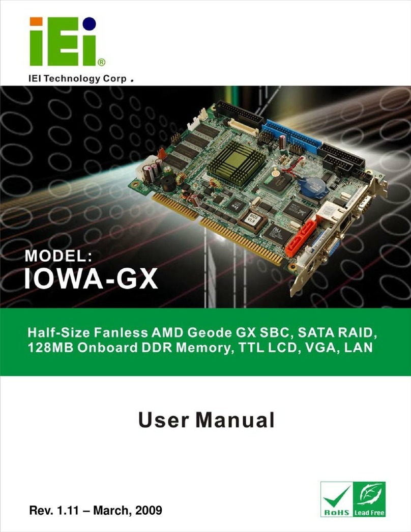 IEI Technology IOWA-GX User manual