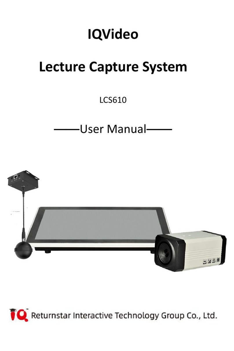 IQ IQVideo LCS610 user manual