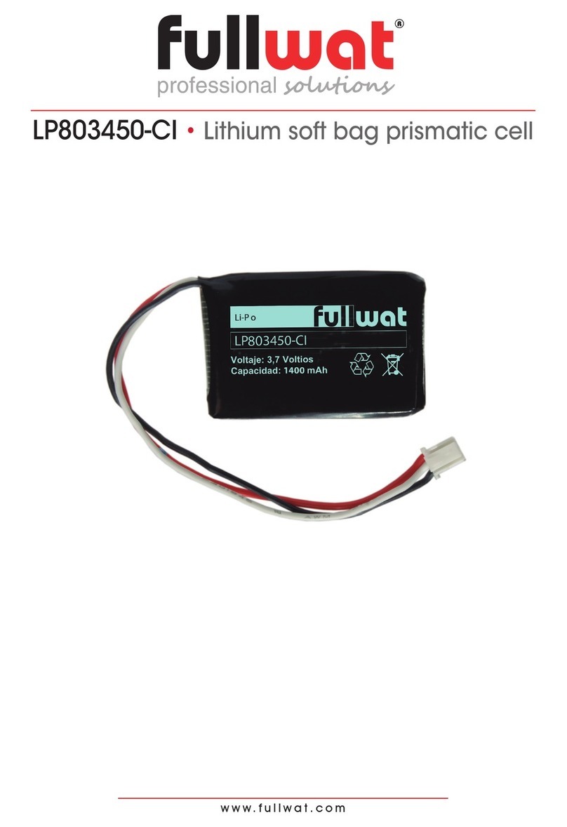 Fullwat LP803450-CI User manual