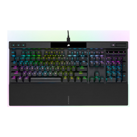 Corsair K70 RGB PRO User manual