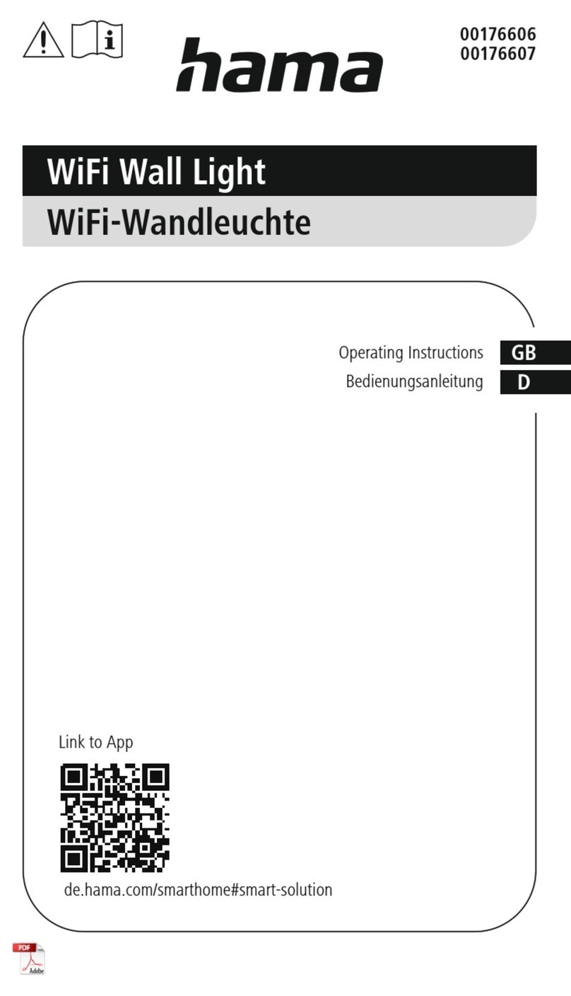 Hama 00176606 operating instructions