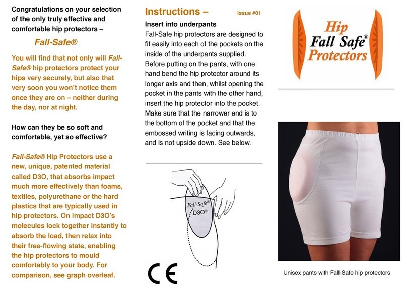Hi-P Fall Safe D3O instructions