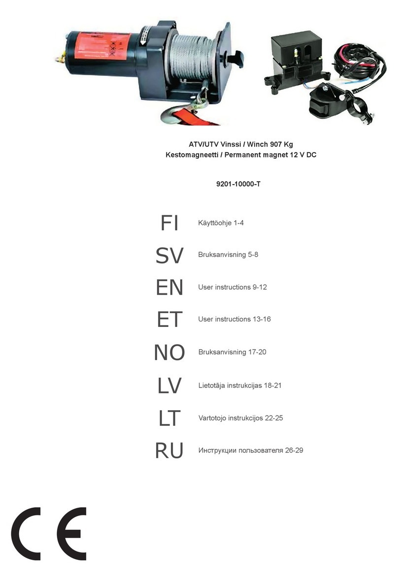 Startax 9201-10000-T User instructions