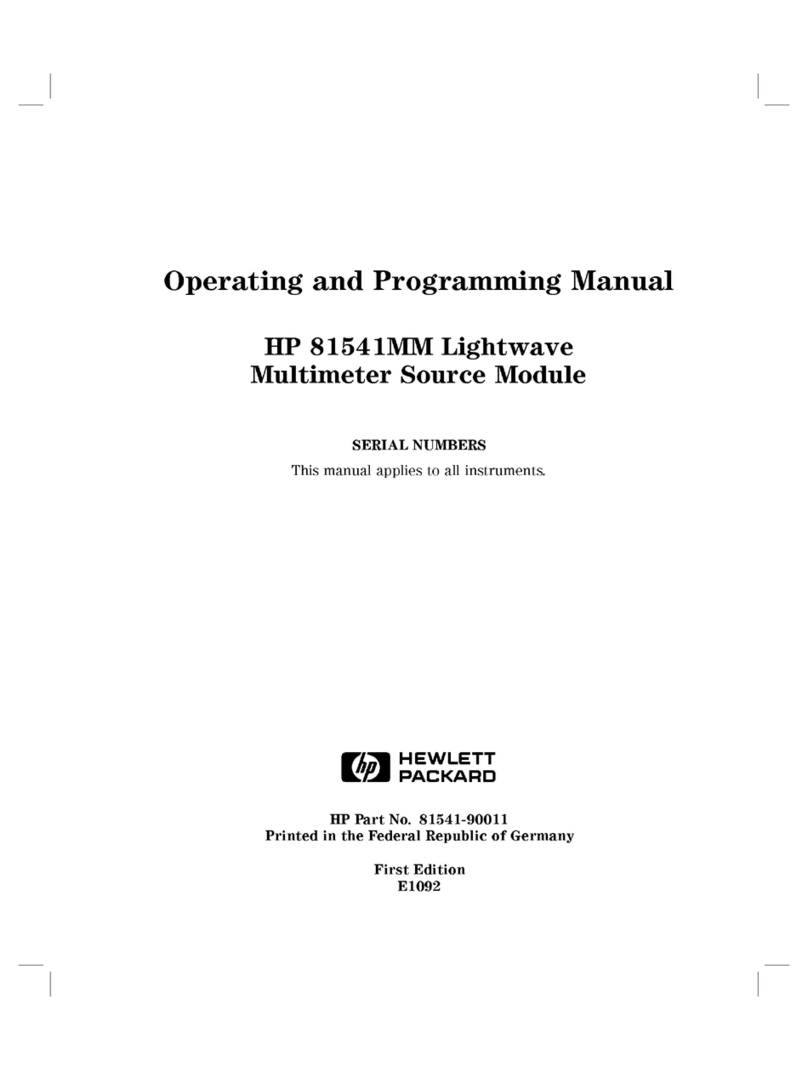 HP 81541MM Owner's manual