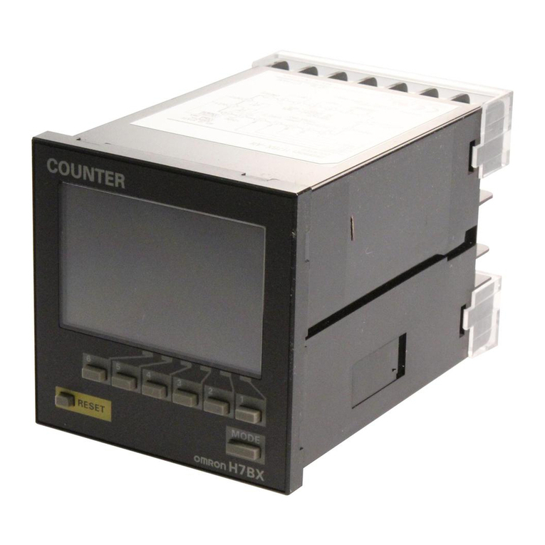 Omron H7BX - User manual