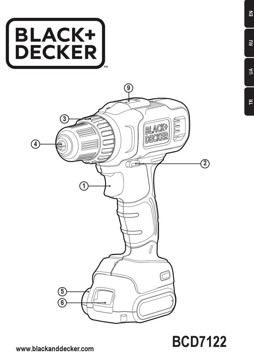 Black & Decker BCD7122 User manual