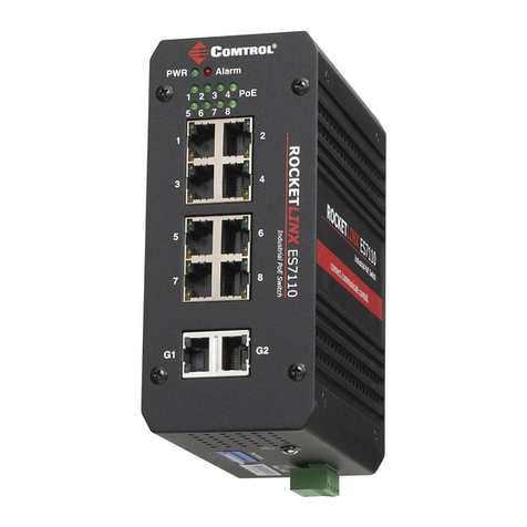 Comtrol ROCKETLINX ES7110 Quick installation guide Comtrol ROCKETLINX ES7110 Quick installation guide