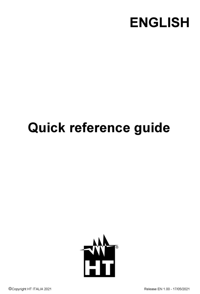 HT Italia THT60 Quick reference guide