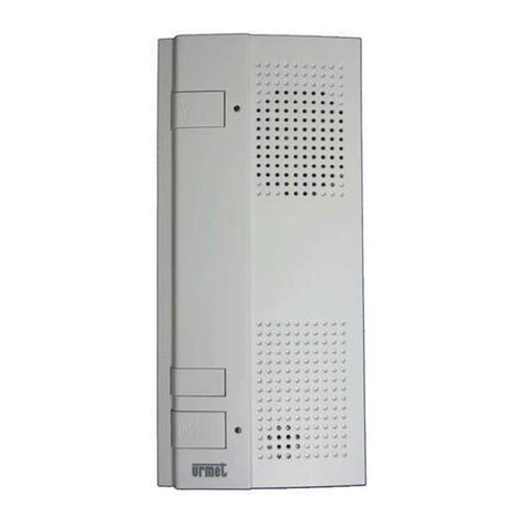 urmet domus DUO 752 quick start guide