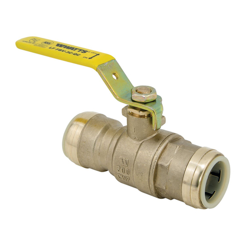 Watts FBV-3C-QC User manual