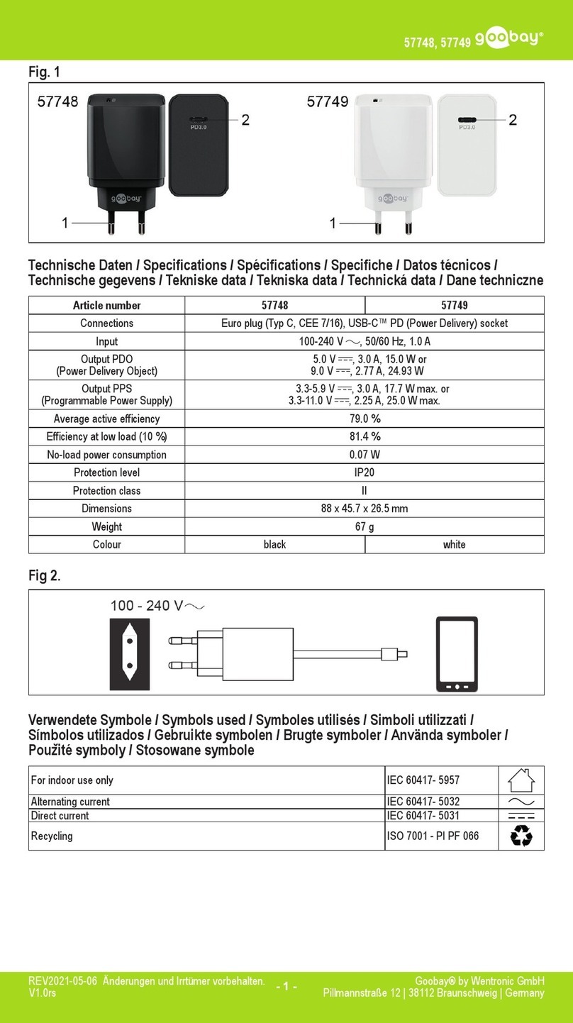Goobay 57748 manual