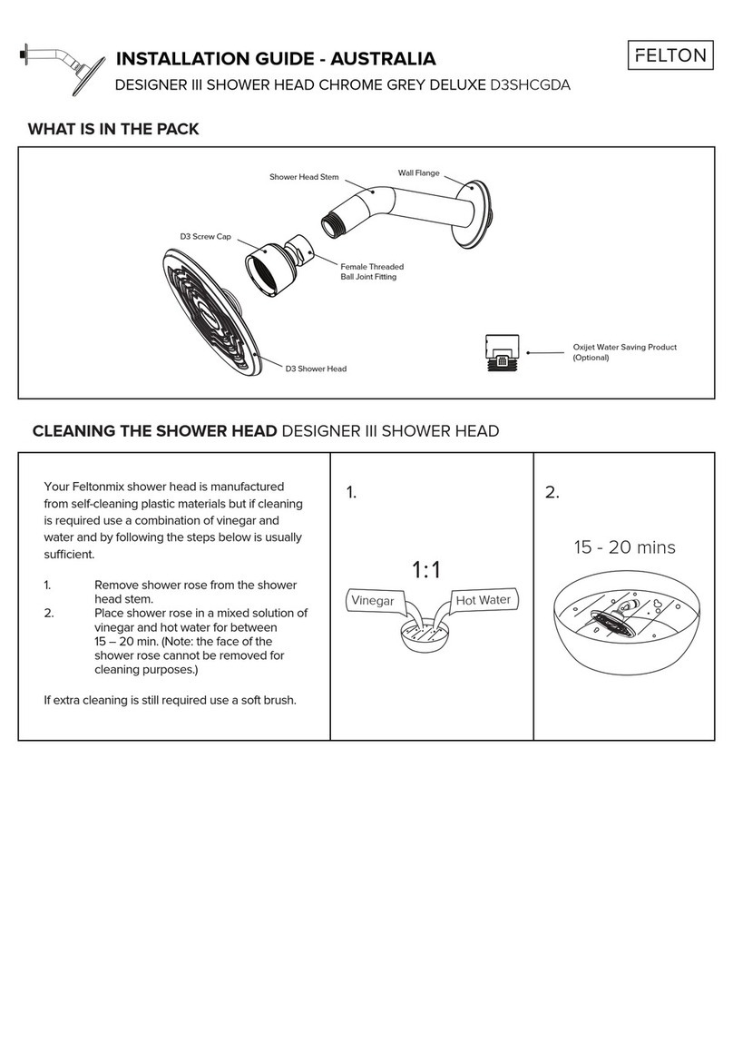 Felton DESIGNER III D3SHCGDA installation guide