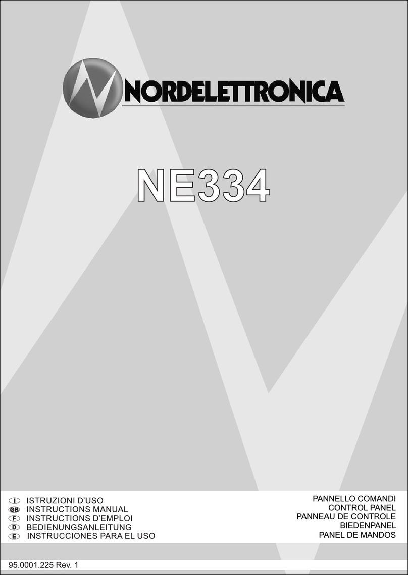 Nordelettronica NE334 User manual