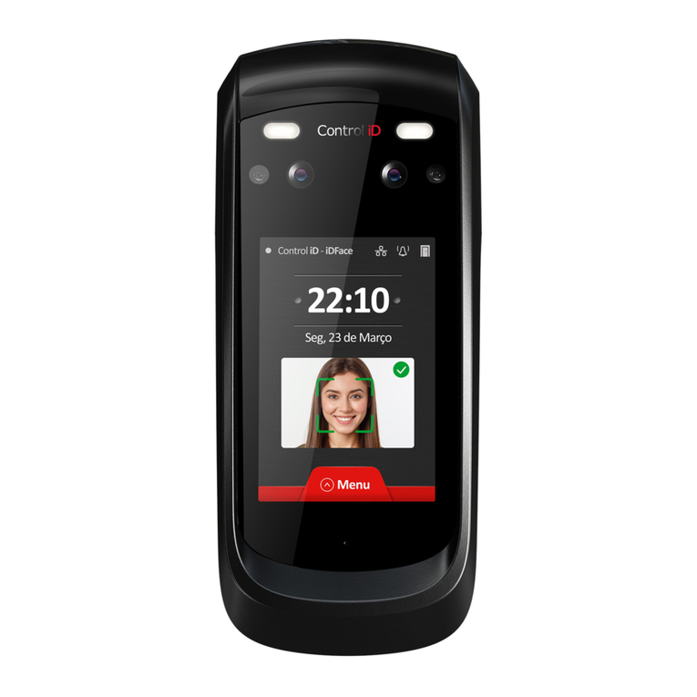 Control iD iDFace User manual