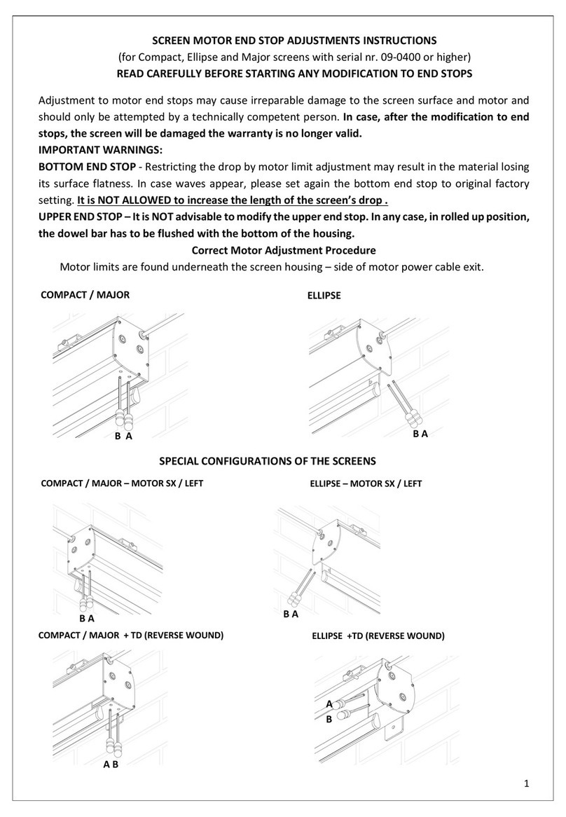 Screen Int Compact User manual