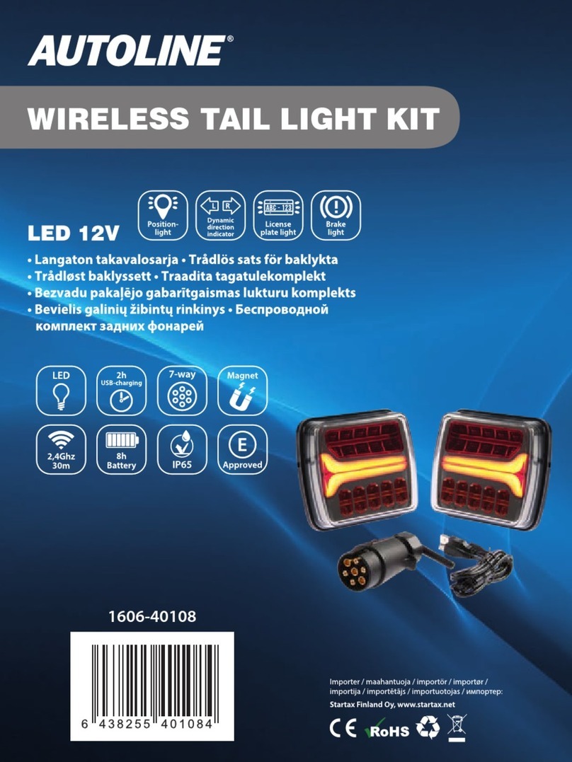 Startax AUTOLINE 1606-40108 User manual