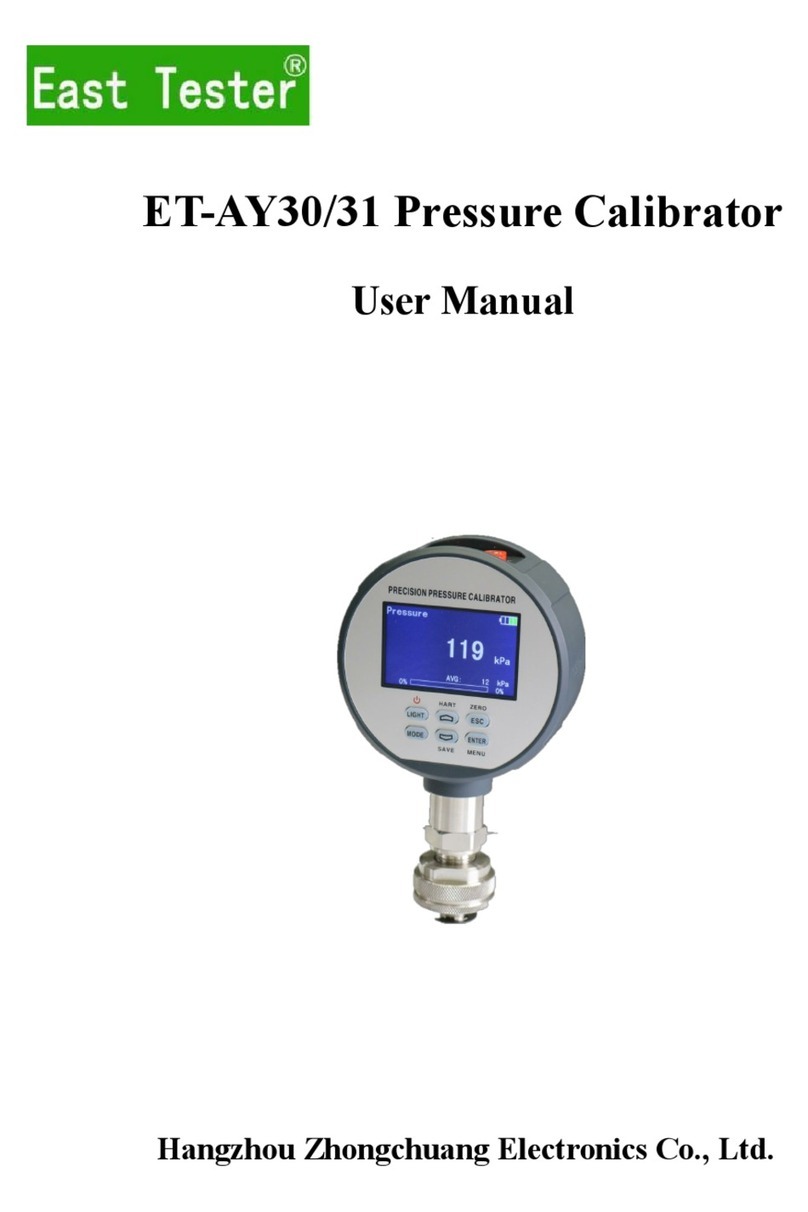 East Tester ET-AY30 user manual