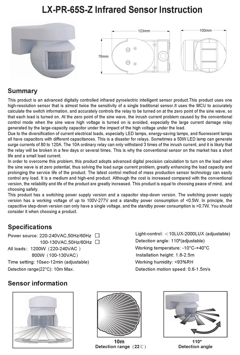 Lexing LX-PR-65S-Z instructions