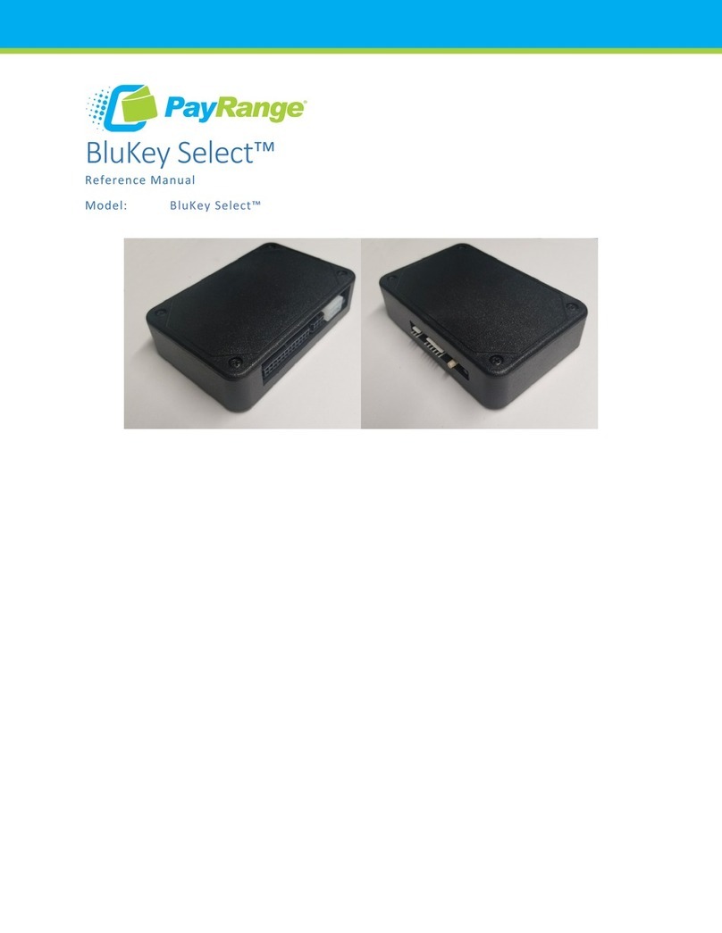 PayRange BluKey Select Reference manual PayRange BluKey Select Reference manual