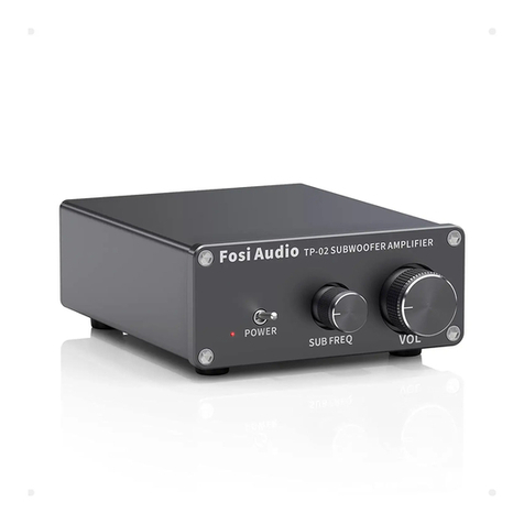 Fosi Audio TP-02 user manual