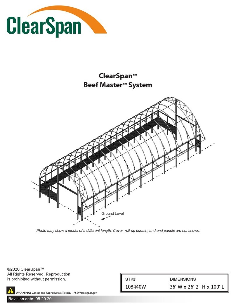 ClearSpan Beef Master 108440W User manual ClearSpan Beef Master 108440W User manual