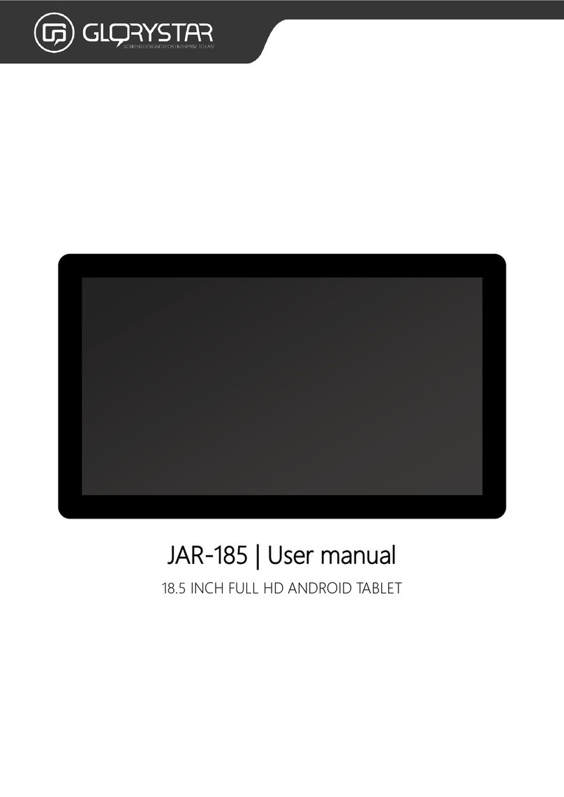 Glorystar JAR185 User manual Glorystar JAR185 User manual