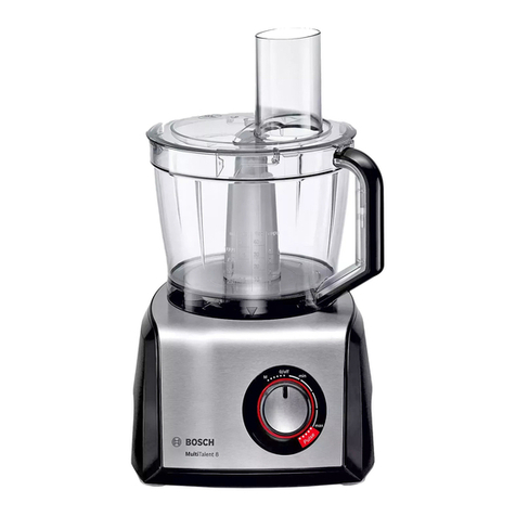 Bosch MultiTalent MC812-G Series User manual