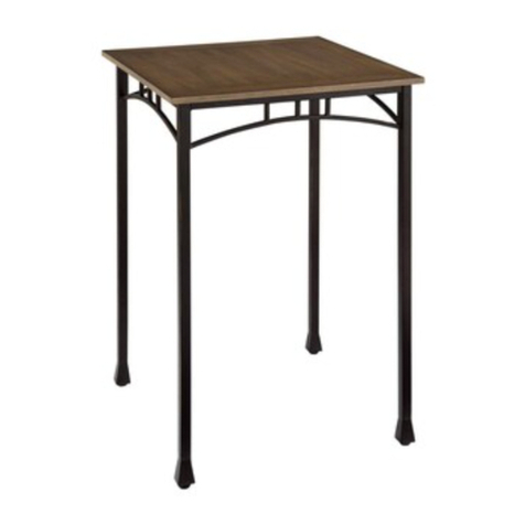 Home Styles Modern Craftsman Bar Table quick guide Home Styles Modern Craftsman Bar Table quick guide