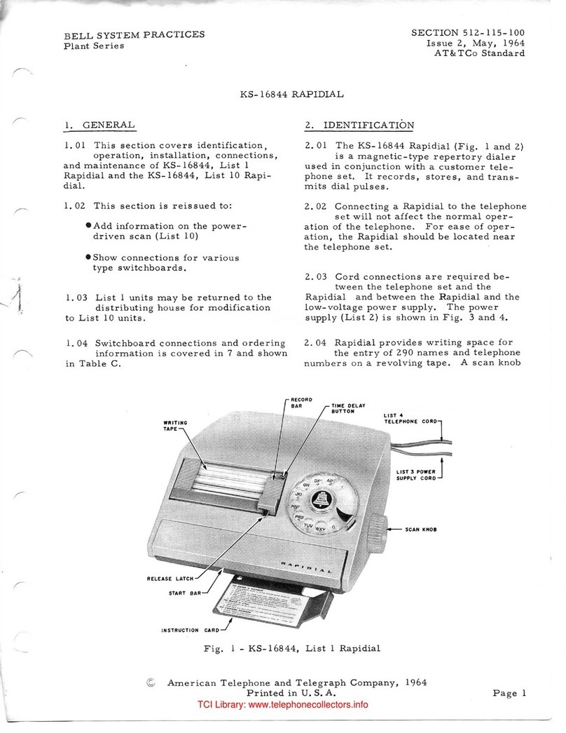 Bell System Practices Plant Series manual