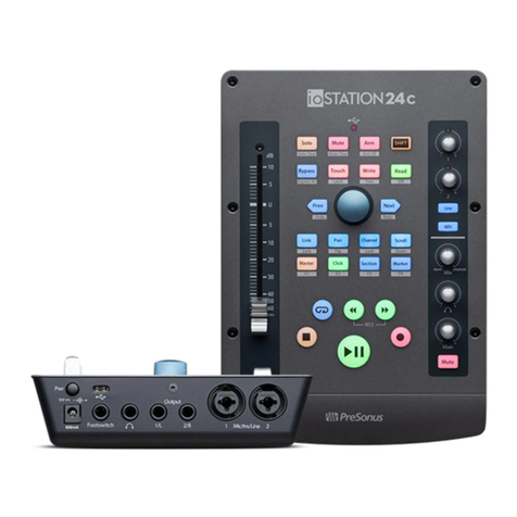 PRESONUS Studio 24c User manual