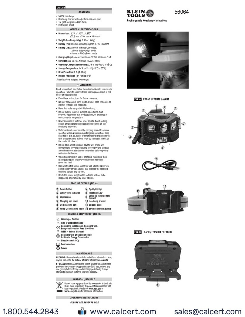 Klein Tools 56064 instructions