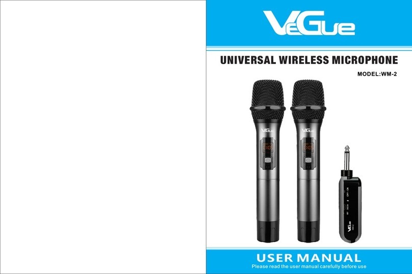 VeGue WM-2 user manual