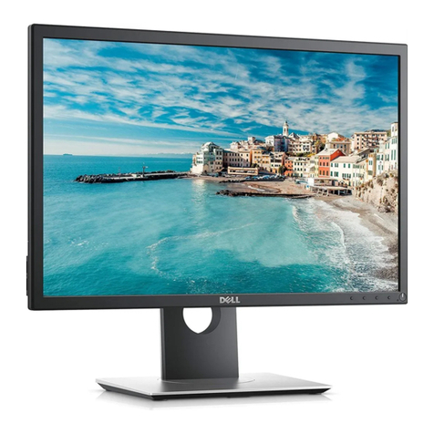 Dell P2217 User manual