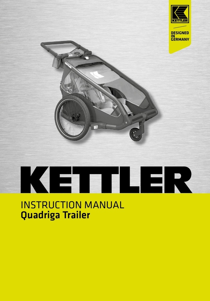 Kettler Quadriga Trailer instruction manual